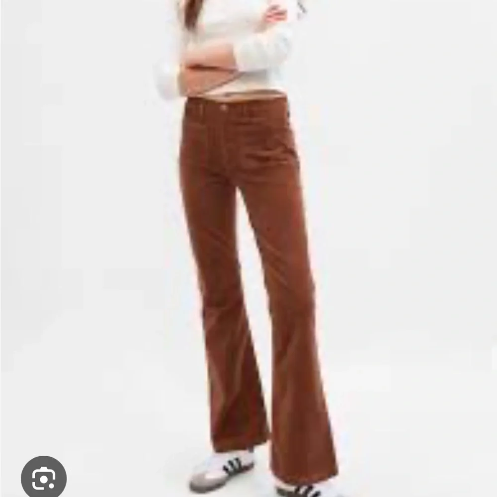 High Rise Flare 70s Cords Pants Petite Length - Picture 2 of 6